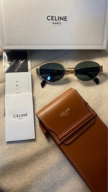 Celine gözlük çantalı