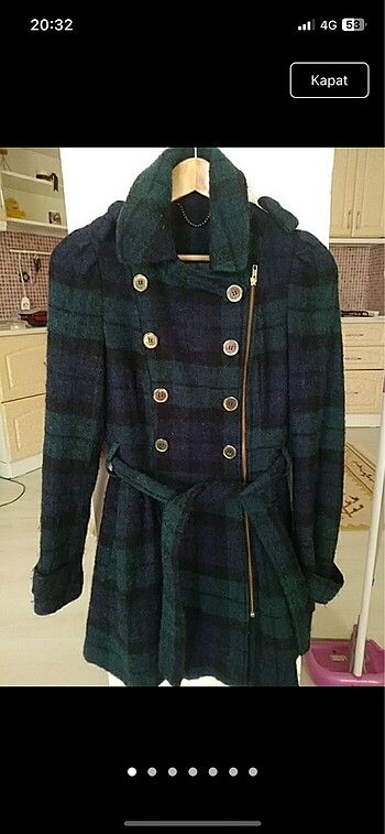 Kaşmir topshop kaban