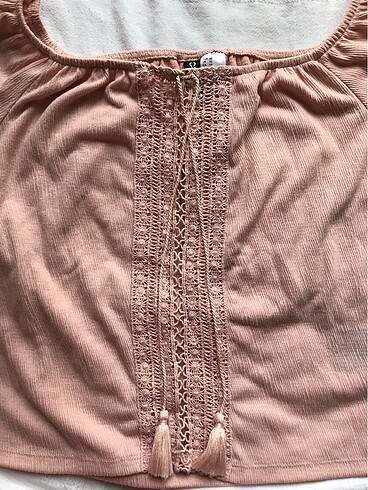 H&M H&M pembe bluz