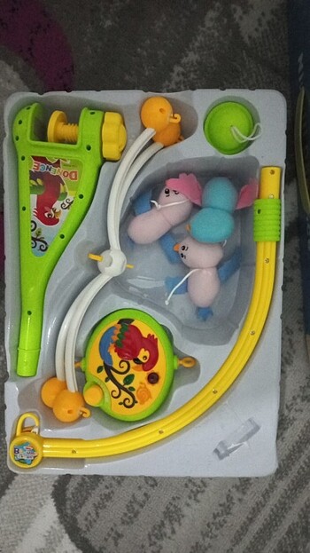  Beden Renk Bebek beşiği sesli oyuncak 