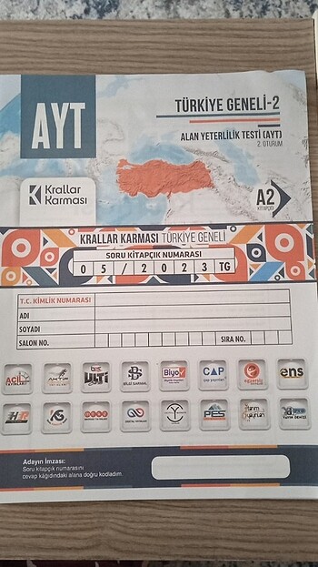 Deneme kitapçığı