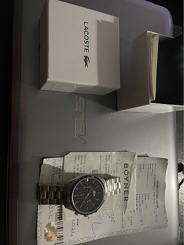  Beden BOYNERDEN ORJİNAL LACOSTE SAAT