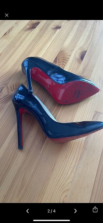 Christian Louboutin Çok şık ince topuklu stiletto