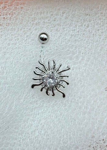 Çelik Kadın Göbek Piercingi - Görsel 2