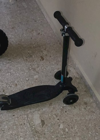 Siyah Çocuk Scooter - Görsel 3