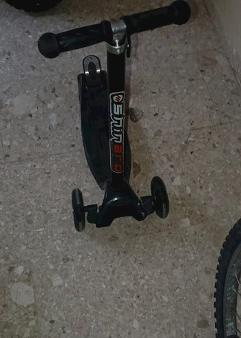 Siyah Çocuk Scooter - Görsel 6