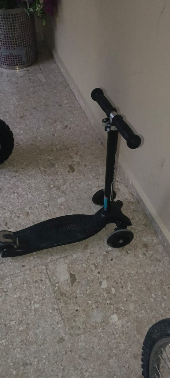 Siyah Çocuk Scooter - Görsel 3