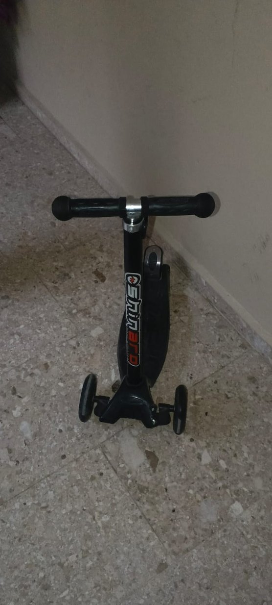 Siyah Çocuk Scooter - Görsel 4