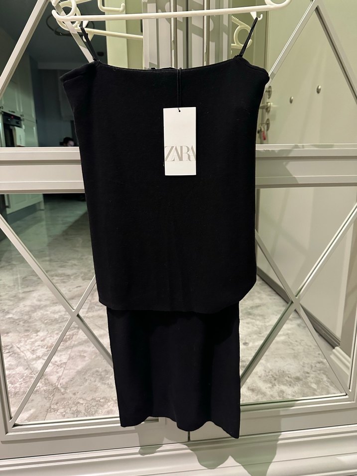 Zara triko elbise - Görsel 3