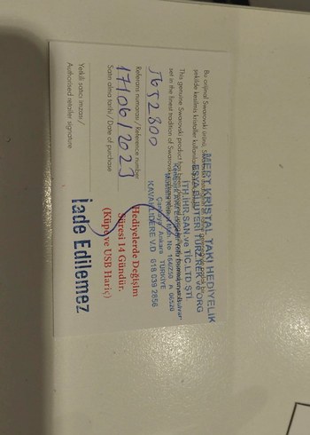 Swarovski Mini Altın Renkli Yılan Desenli Kolye - Görsel 5