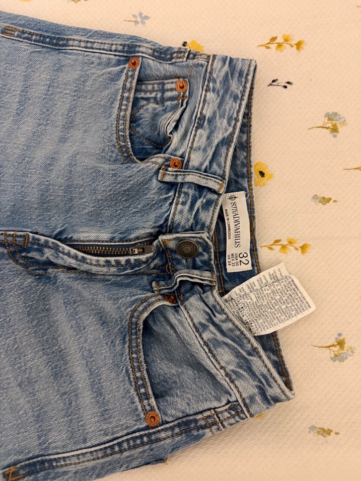 Düşük Bel Stradivarius Flare Denim Jean D98 — görsel 2/4