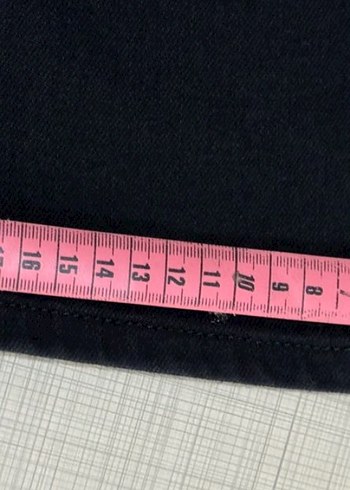 Siyah Elastik erkek kot pantolon gümrük ürünüdür. - Görsel 3