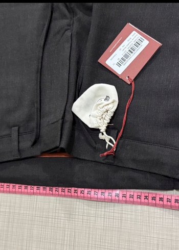 Siyah Erkek Midi Boy Fermuarlı Pantolon - Görsel 4