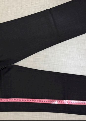 Siyah Erkek Midi Boy Fermuarlı Pantolon - Görsel 3