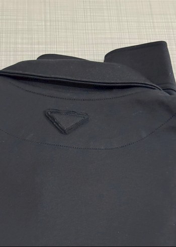 Düğmeli Siyah Midi erkek Ceketi - Görsel 7