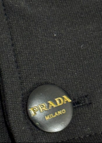 Düğmeli Siyah Midi erkek Ceketi - Görsel 4