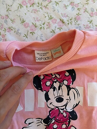 3 Ay Beden pembe Renk Defacto sweatshirt