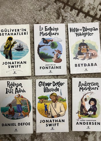 Klasik Çocuk Masalları Seti - 6 Kitap