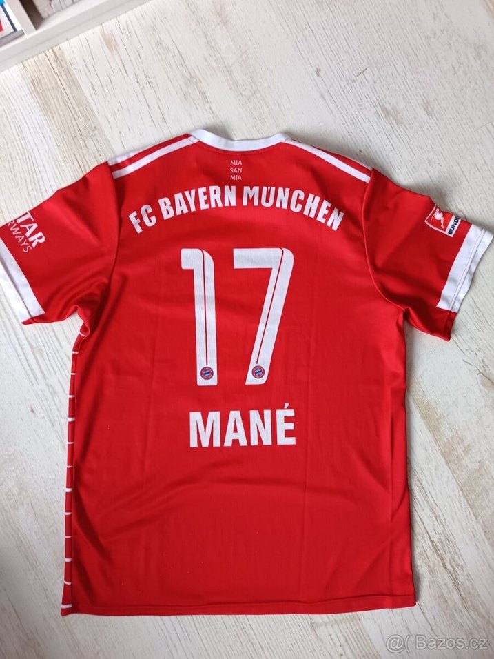 Kırmızı Adidas Bayern Münih Kısa Kollu Forma - Görsel 2
