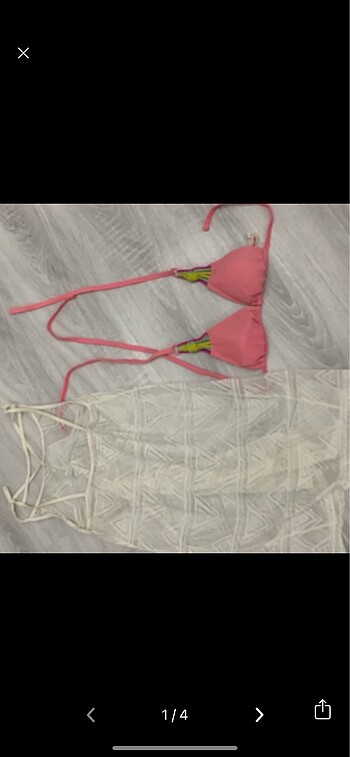 Penti Marka Bikini Üstü H&M Marka Pareo