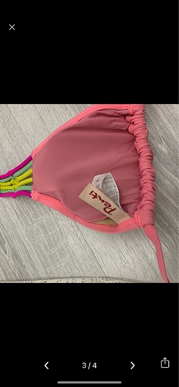 s Beden Penti Marka Bikini Üstü H&M Marka Pareo