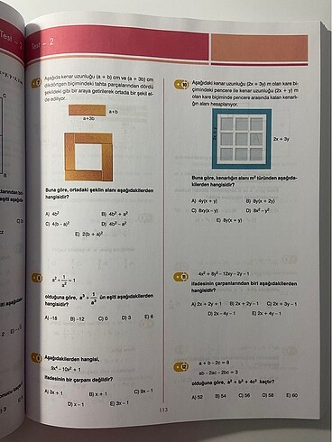  Beden YKS Kültür yayınları tyt matematik soru bankası