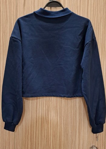 lc waikiki Lacivert Baskılı Kadın Sweatshirt - Görsel 6