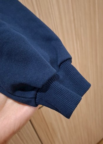 lc waikiki Lacivert Baskılı Kadın Sweatshirt - Görsel 5