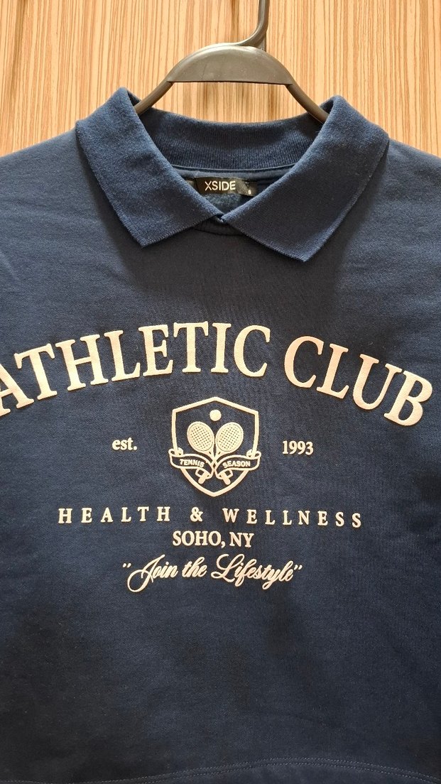 lc waikiki Lacivert Baskılı Kadın Sweatshirt - Görsel 3