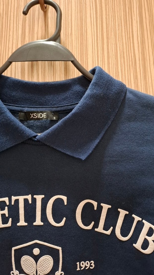 lc waikiki Lacivert Baskılı Kadın Sweatshirt - Görsel 4