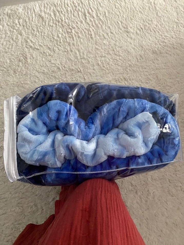 Peluş mavi battaniye - Görsel 4