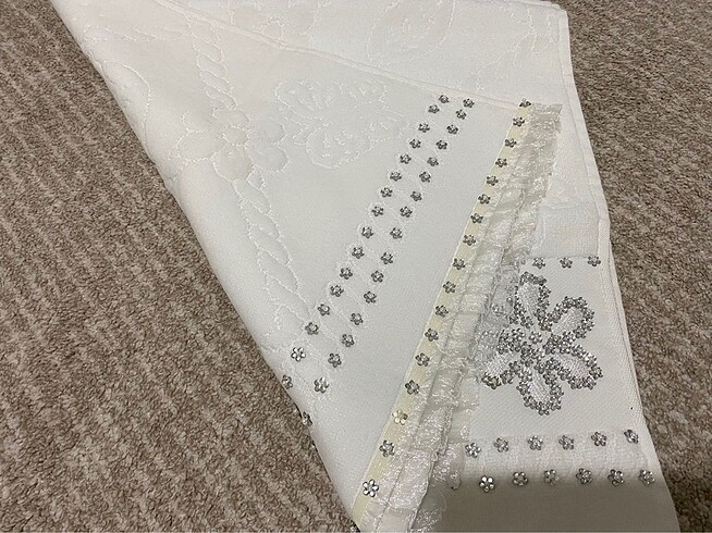 İşlemeli havlu - Görsel 6