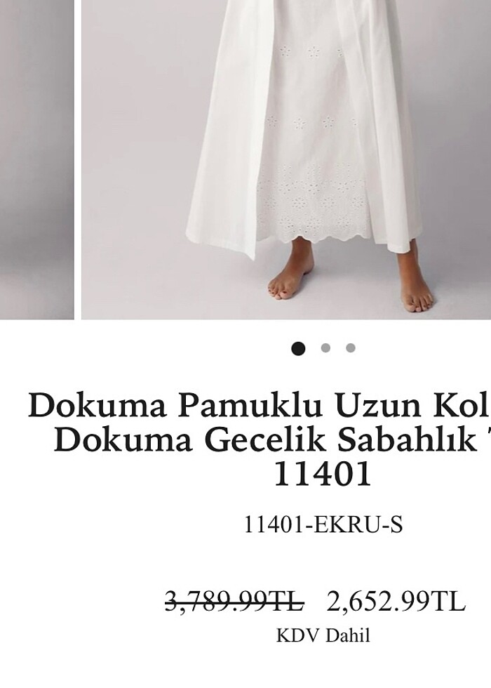 Artış collection (Hamile) Gecelik/Sabahlık Takımı - Görsel 4