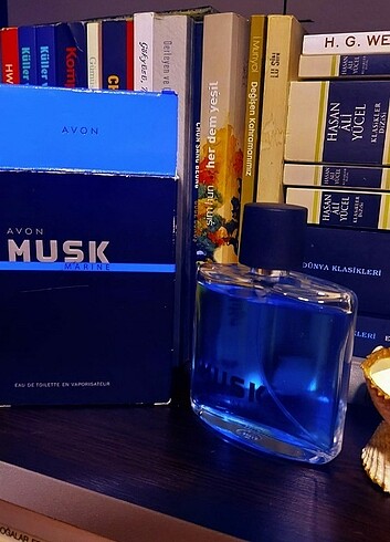avon musk marine erkek parfümü