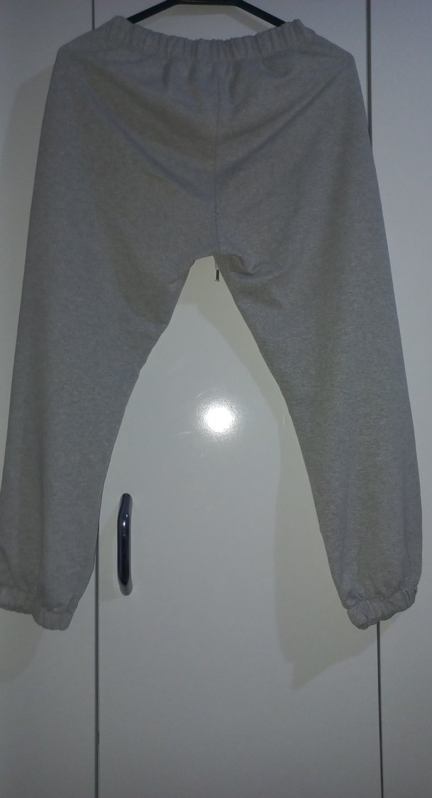 Gri Rahat Kesim Kadın Eşofman Altı - Görsel 2