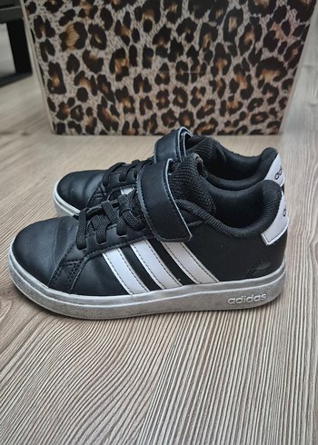 Adidas Erkek Çocuk Siyah Adidas Spor Ayakkabı