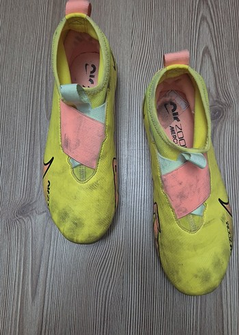 Nike Sarı Nike Air Zoom Erkek cocuk Futbol Ayakkabısı