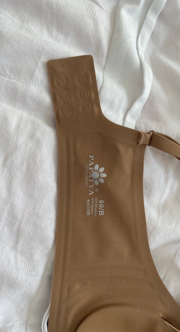 Bej Spor Tarzı Sütyen - Görsel 2