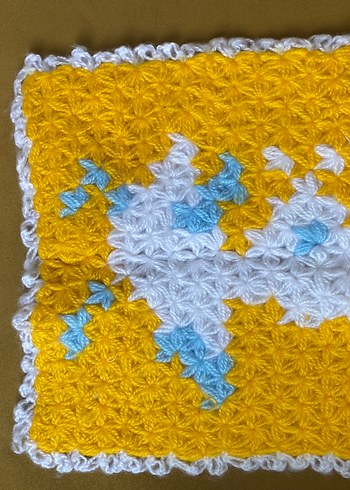 Pembe Örgü Banyo lifi - Görsel 4