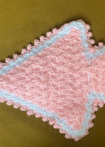 Pembe Örgü Banyo lifi - Görsel 2