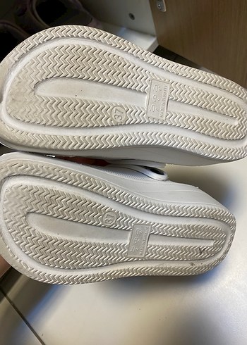 Beyaz Kadın Terlikler Platform Topuklu - Görsel 4