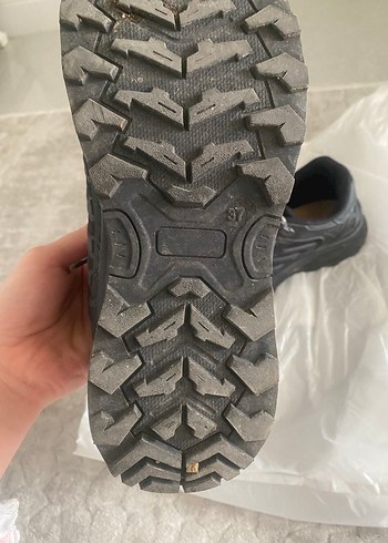 Kadın Siyah outdooor Spor Ayakkabı - Görsel 4