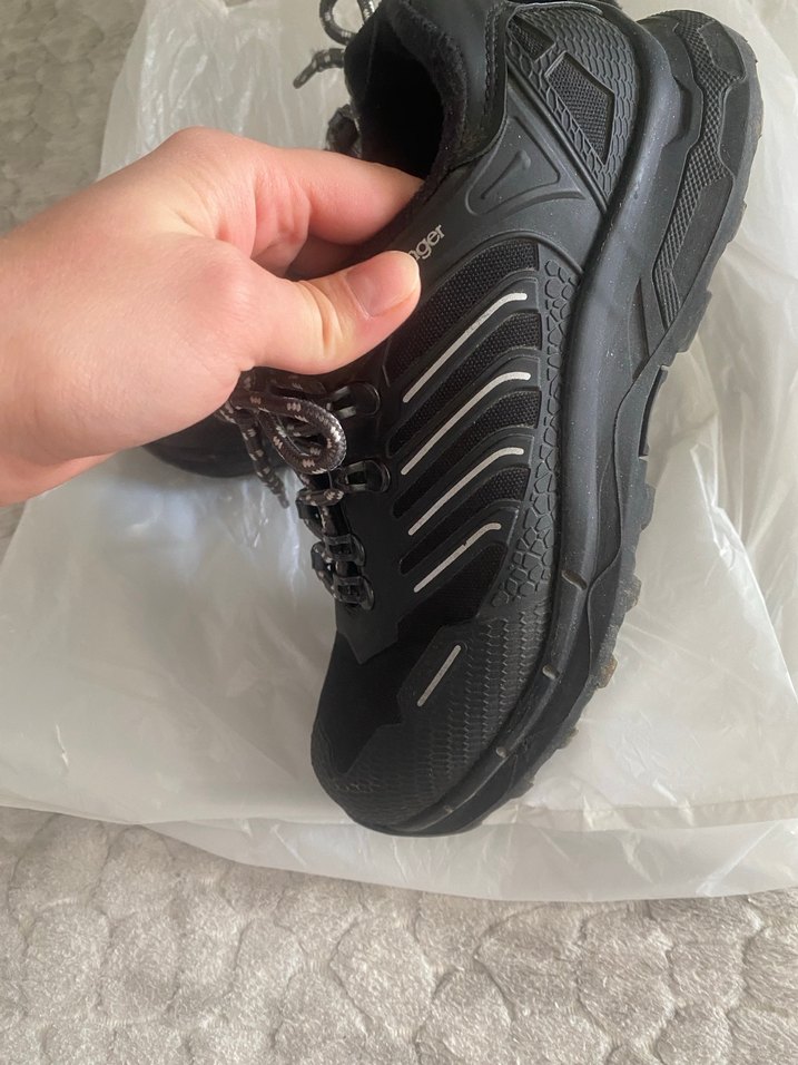 Kadın Siyah outdooor Spor Ayakkabı - Görsel 2