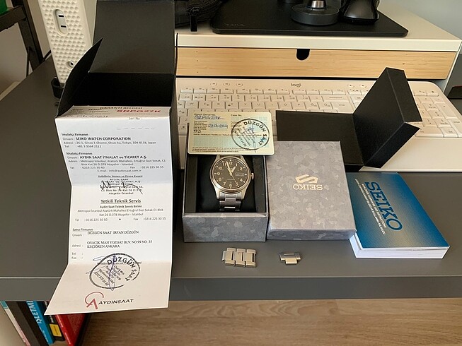 Garantili Seiko SRPG27K Otomatik Saat