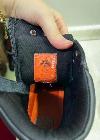 Harley davıdson Siyah Erkek Deri Biker Botlar - Görsel 4