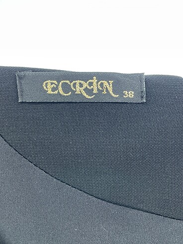 38 Beden siyah Renk PreLoved Uzun Elbise %70 İndirimli.