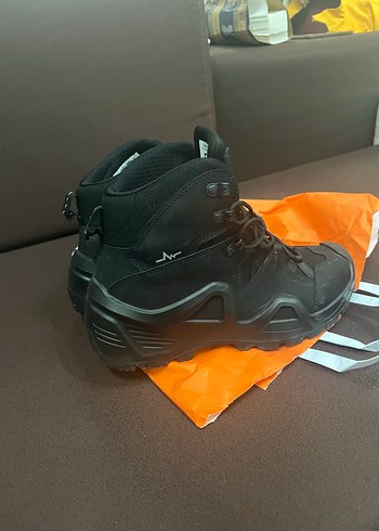 Siyah Bağcıklı Erkek/Kadın Biker Bot - Görsel 2