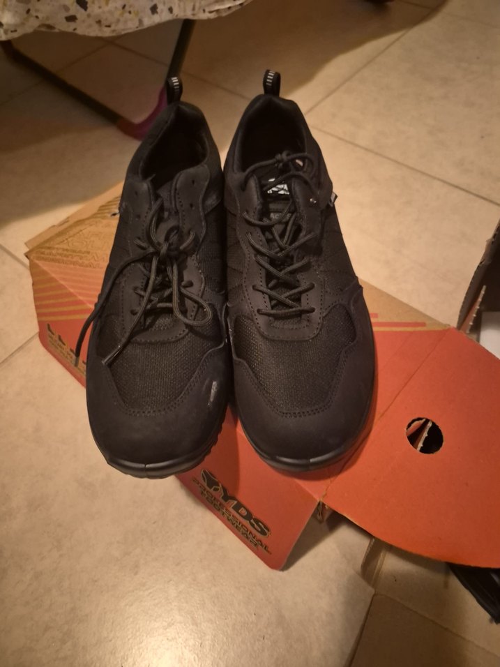 Siyah Erkek Outdoor Spor Ayakkabı Velcro - Görsel 2