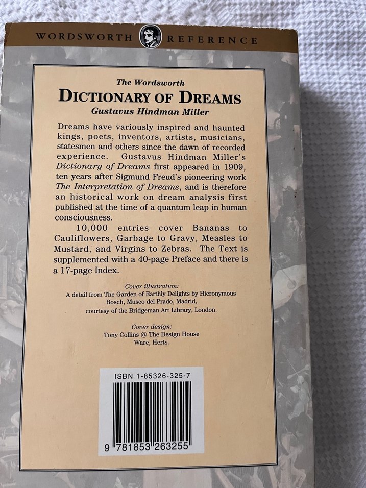 The Wordsworth Rüyalar Sözlüğü Kitabı - Görsel 2