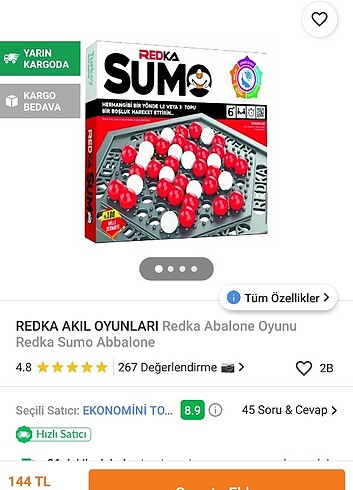 Abalone akıl zeka oyunu
